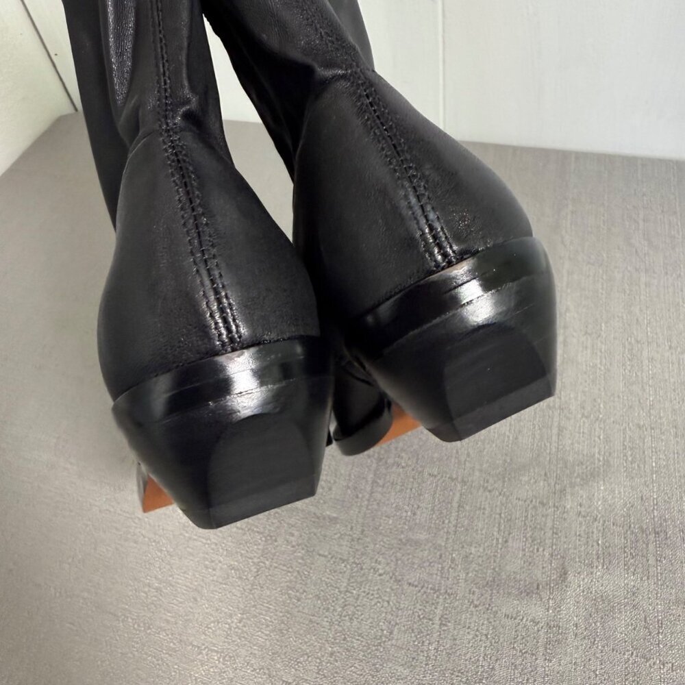 Madewell The Idris Ankle Boot Leather NX431 Academia Biker Classic Timeless - Picture 7 of 14